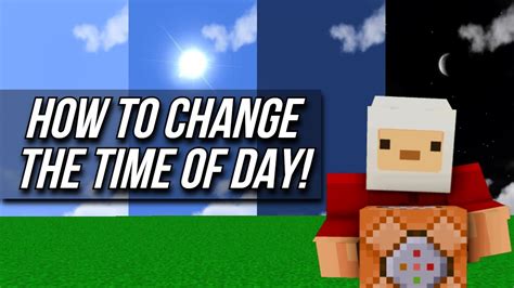 how to set time in minecraft|how to turn day minecraft.